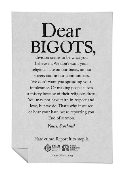 Dear-bigots