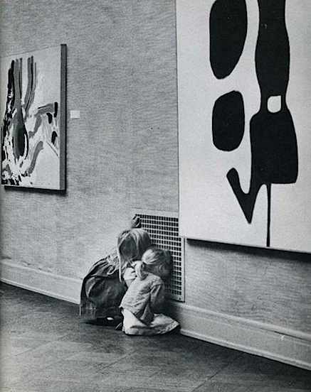 children-not-looking-at-modern-art