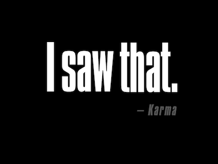 I_saw_that-Karma